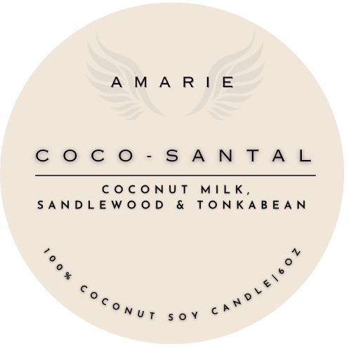 COCO SANTAL-Coconut Milk- Sandlewood-Tonka Bean