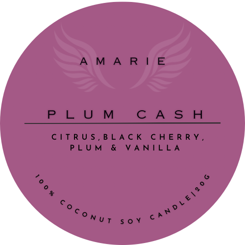 PLUM CASH-Citrus-Black Cherry-Plum-Vanilla